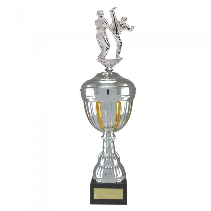 AXE KICK METAL TROPHY  - AVAILABLE IN 4 SIZES